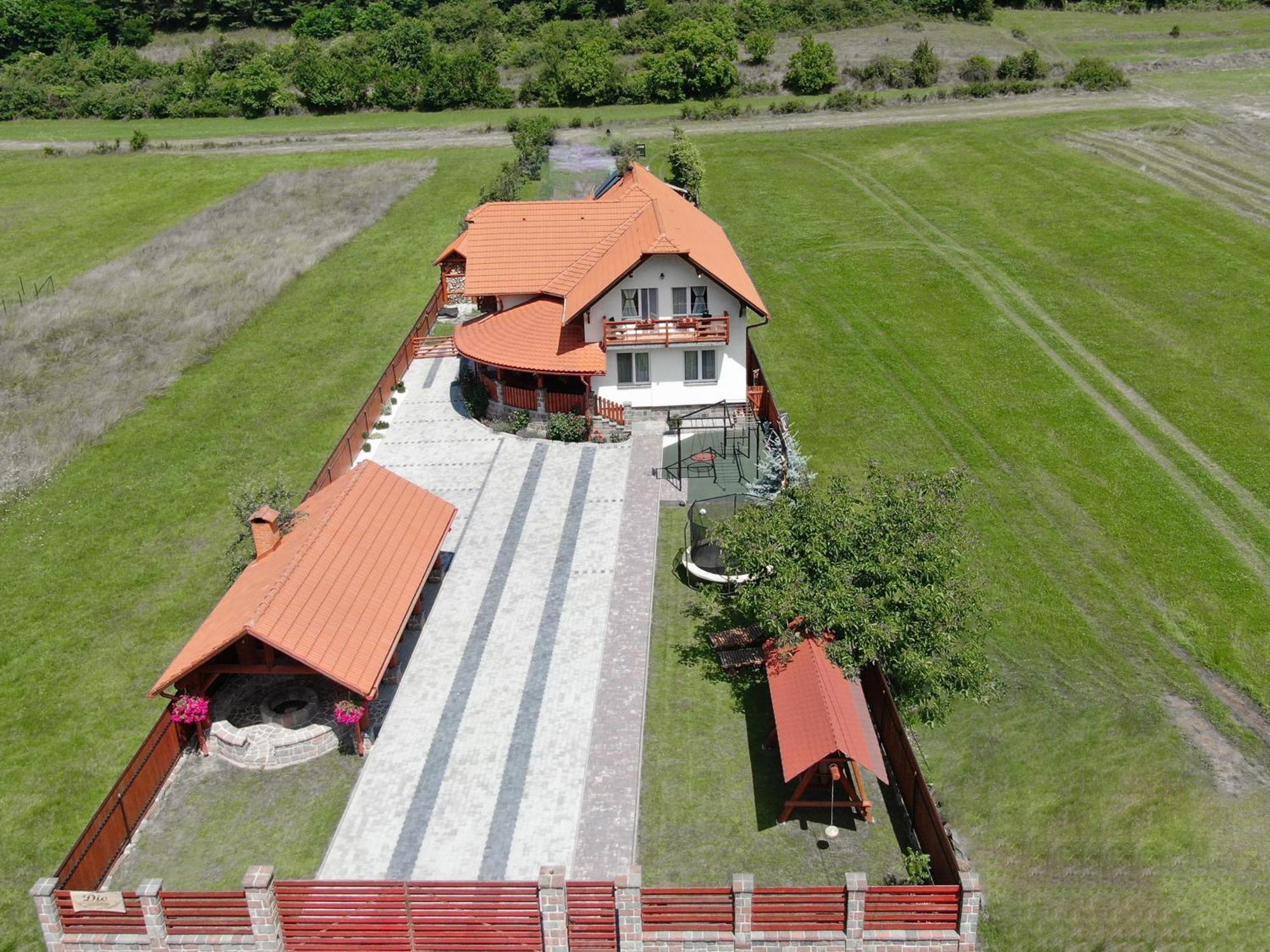 Dio Vendeghaz Hotel Praid Bagian luar foto